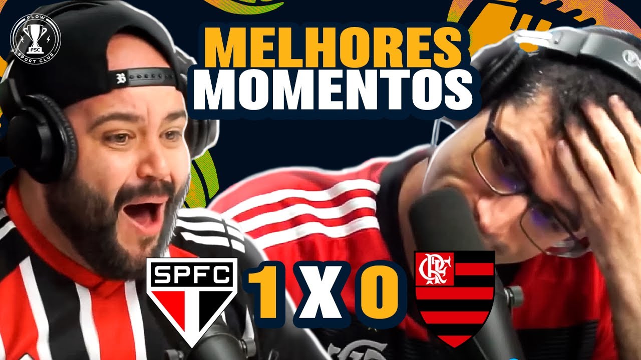 Davy Jones PERDENDO A LINHA! (melhores momentos Flamengo 0x1 São Paulo)