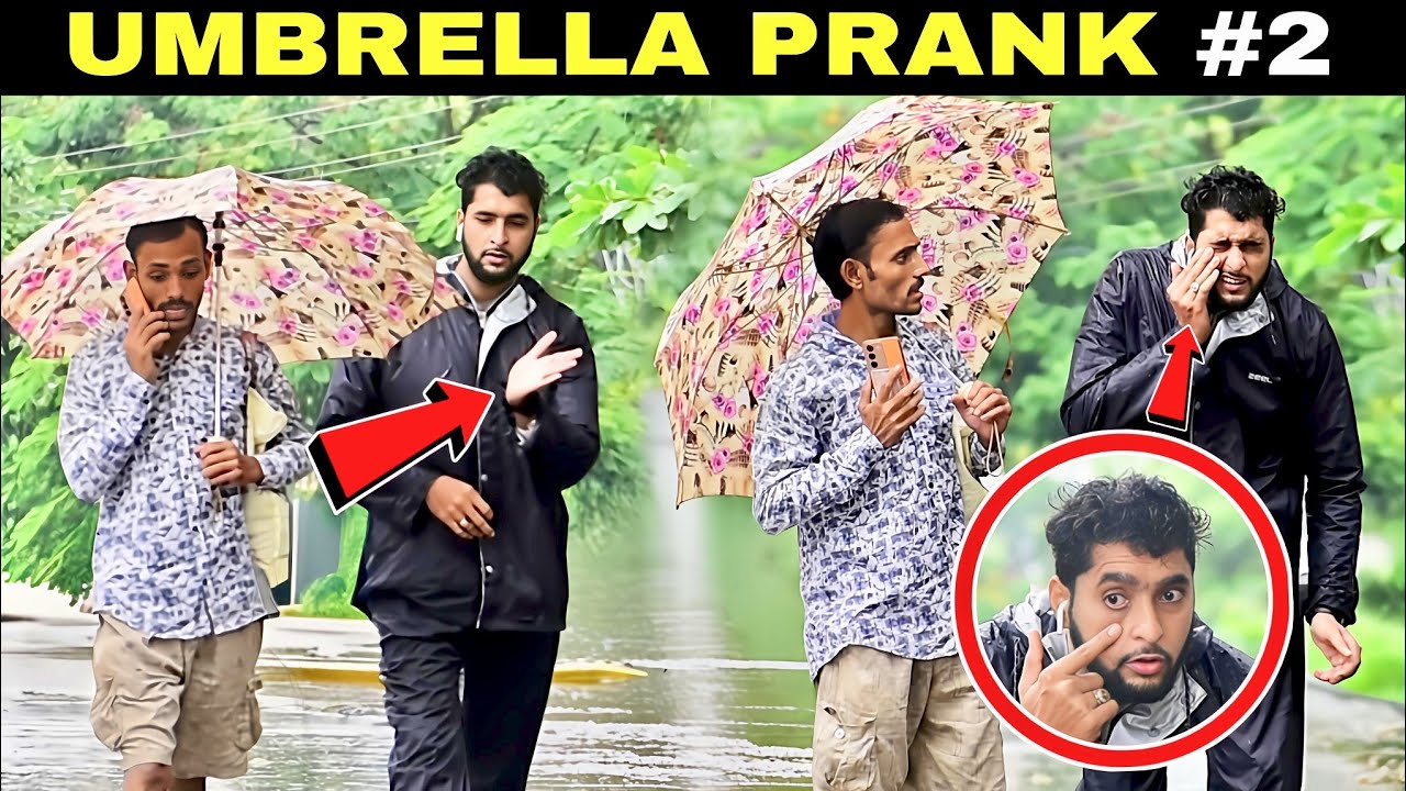 Umbrella Prank with Twist | Prakash Peswani Prank |