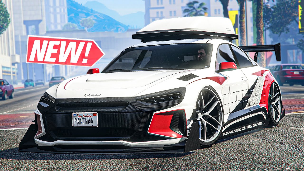 GTA 5 Online - NEW Obey Omnis E-GT Customization! (Audi E-Tron GT)
