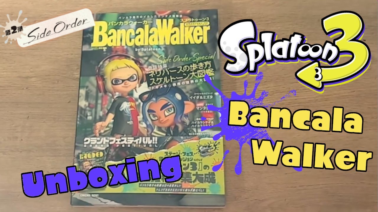 Especial Unboxing Bancala Walker By Splatoon 3