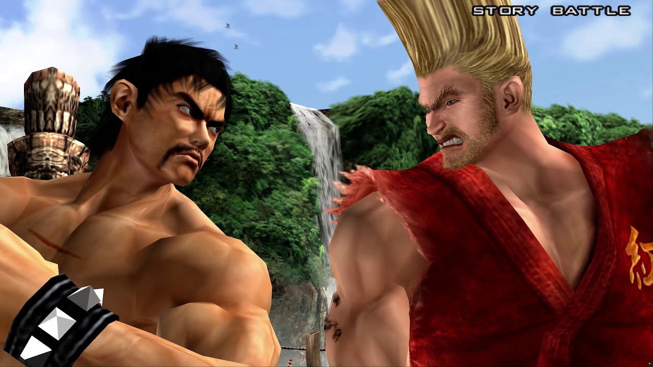 PCSX2 - Tekken 5 - 4K sharp graphics