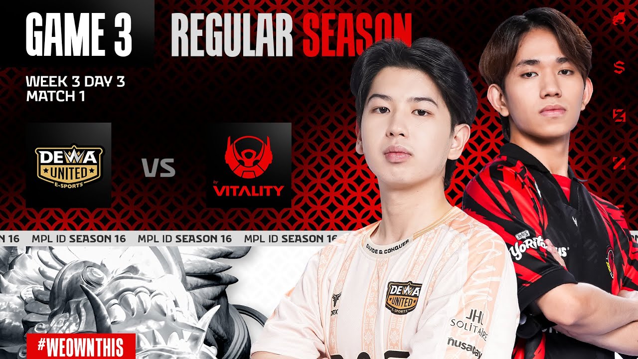 DEWA UNITED ESPORTS vs BIGETRON BY VITALITY | Regular Season Week 3 Day 3 | Game 3 | 