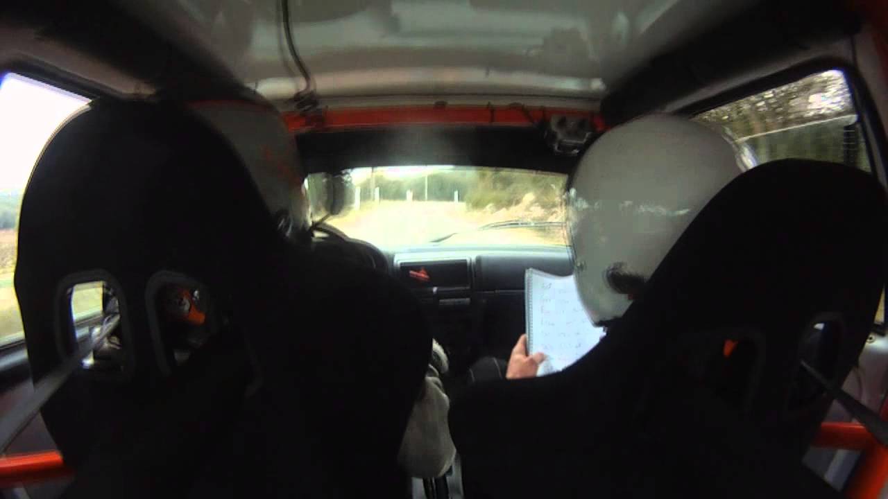Rallye Vins du Gard 2015 - ES1 - AX GTI N1 - GARTNER / RONDEL