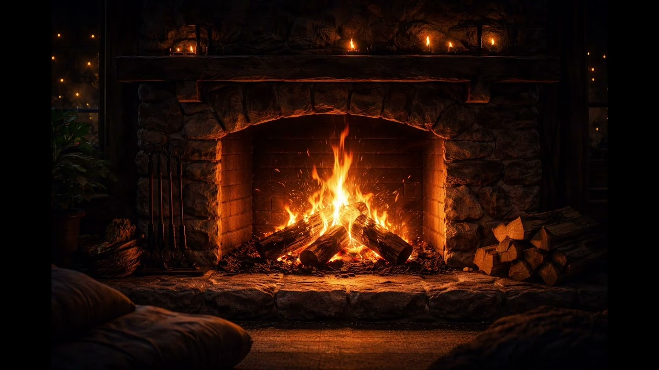 Fireplace Sounds 🔥 for Deep Sleep (30 Minutes)
