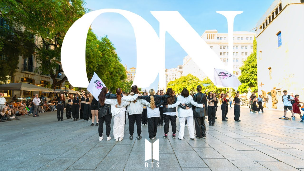 [KPOP IN PUBLIC] ON _ BTS (방탄소년단) 43 DANCERS | Dance Cover by EST CREW from Barcelona