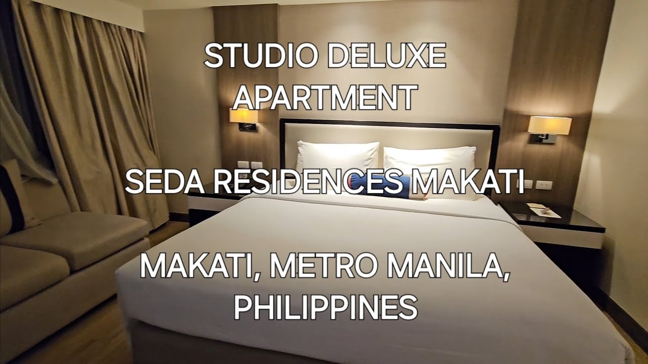 Seda Residences Makati (Studio Deluxe Apartment) - Room Tour