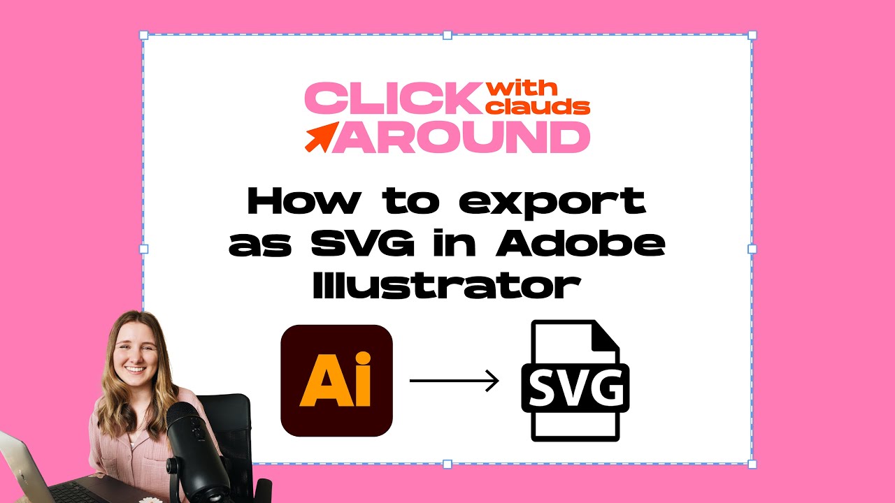 How to save as SVG in Adobe Illustrator