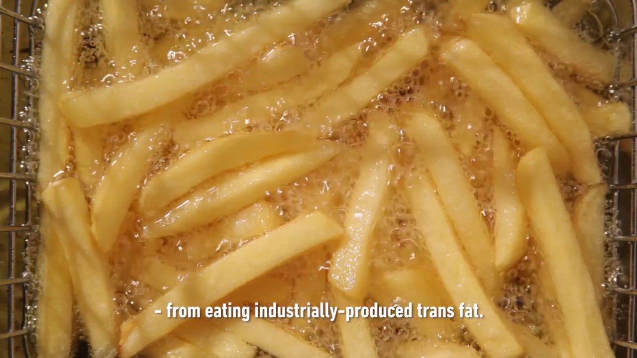 New WHO REPLACE initiative launched to eliminate industrially-produced trans fat