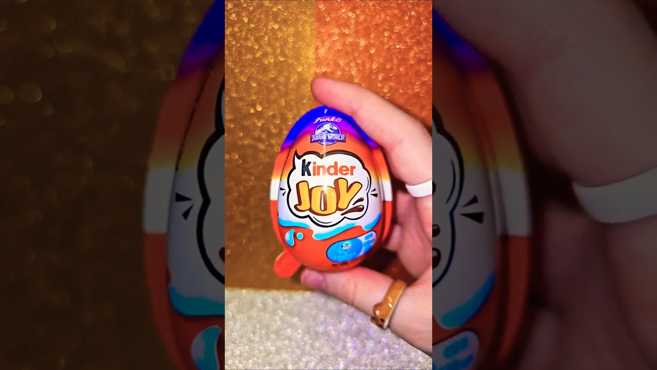 #KinderJoy 🧡💛🦖 #ПаркЮрскогоПериода #Тайна #Игрушка #Сюрприз #Яйцо