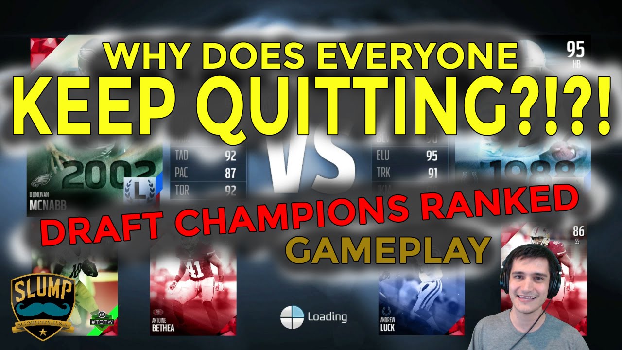 WHY DOES EVERYONE KEEP QUITTING?!?! | Ranked Draft Champions Gameplay | Episode 3