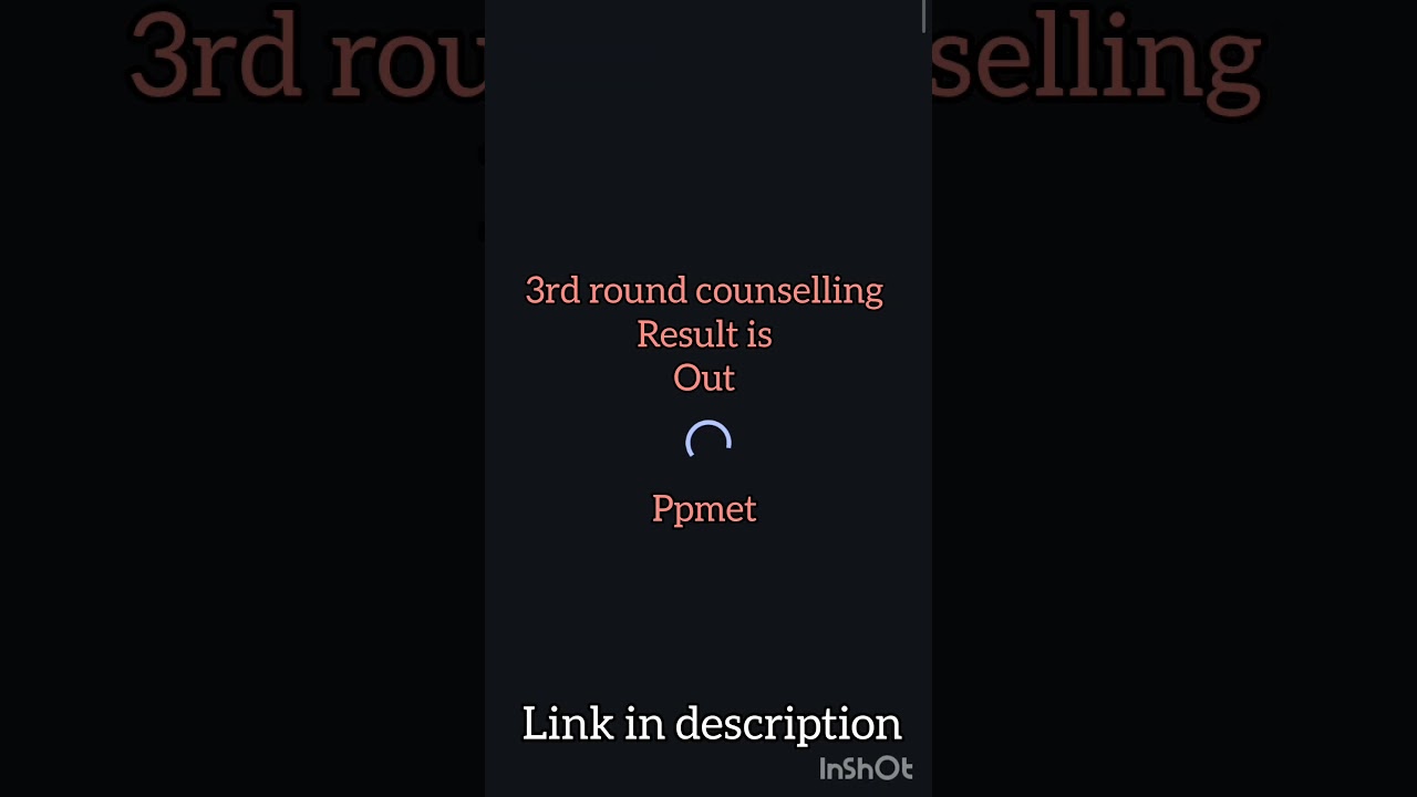 3rd round result is out | ppmet result | ppmet third round result | ppmet 2025 #ppmt #ppmet #trend