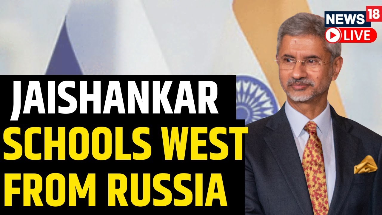 S Jaishankar In Moscow Live | India Russia Relations | S Jaishankar Address | English News Live
