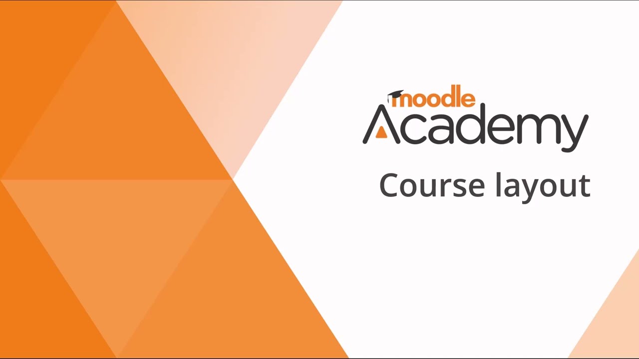 Макет курса в Moodle