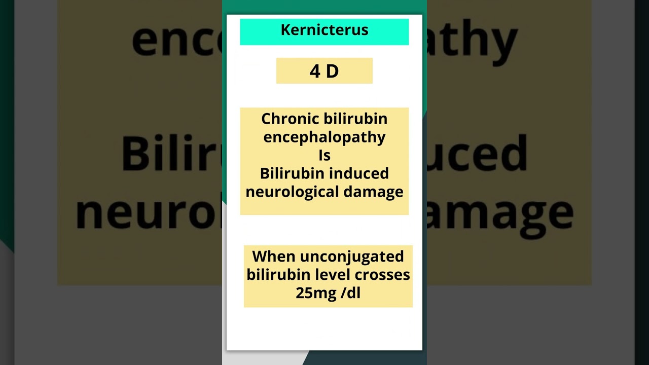 Mnemonics for kernicterus 