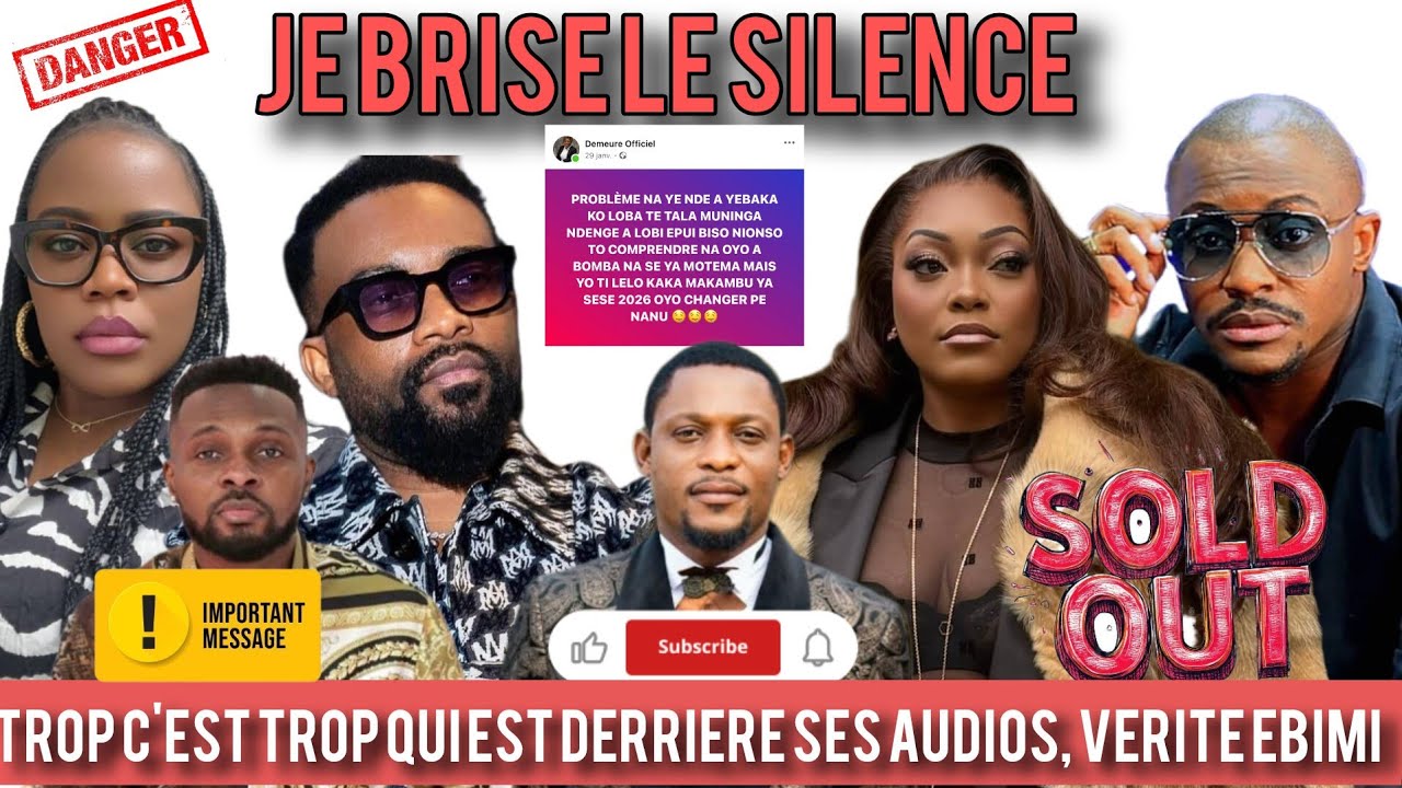 🔴JE BRISE LE SILENCE,SYLA,PUBLICATION,AUDIO,CAPTURE TROP C’EST TROP 