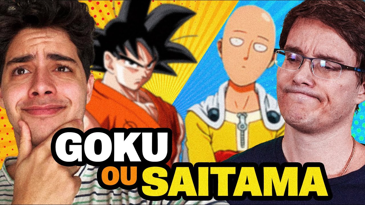 VOCÊ PREFERE SAITAMA OU GOKU? DESAFIEI MEU PAI A RESPONDER!