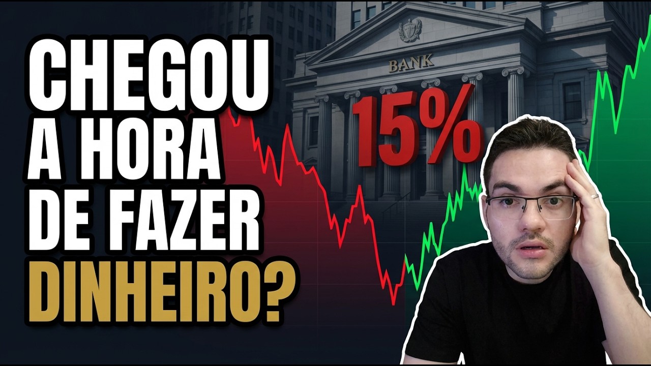 TAXA SELIC VAI CAIR? Como investir para fazer dinheiro? Ações? Renda Fixa?