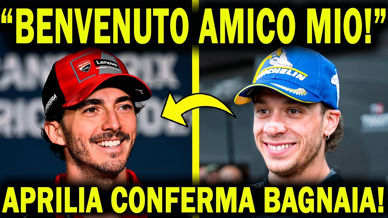 Bagnaia in Aprilia CONFERMATO! il colpo che DISTRUGGE Ducati nel 2027. Contratto FOLLE, INCREDIBILE!