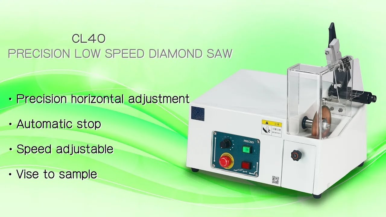 Metalografi analizi Numune Kesme Cihazı (Metallographic Cutter Sample Preparation) CL40