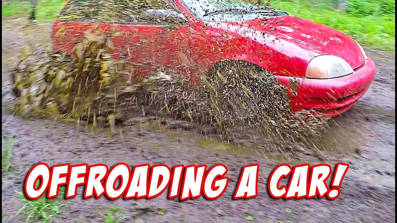 Offroading + Mudding a Geo Metro / Pontiac Firefly / Suzuki Swift  #TeamAJP