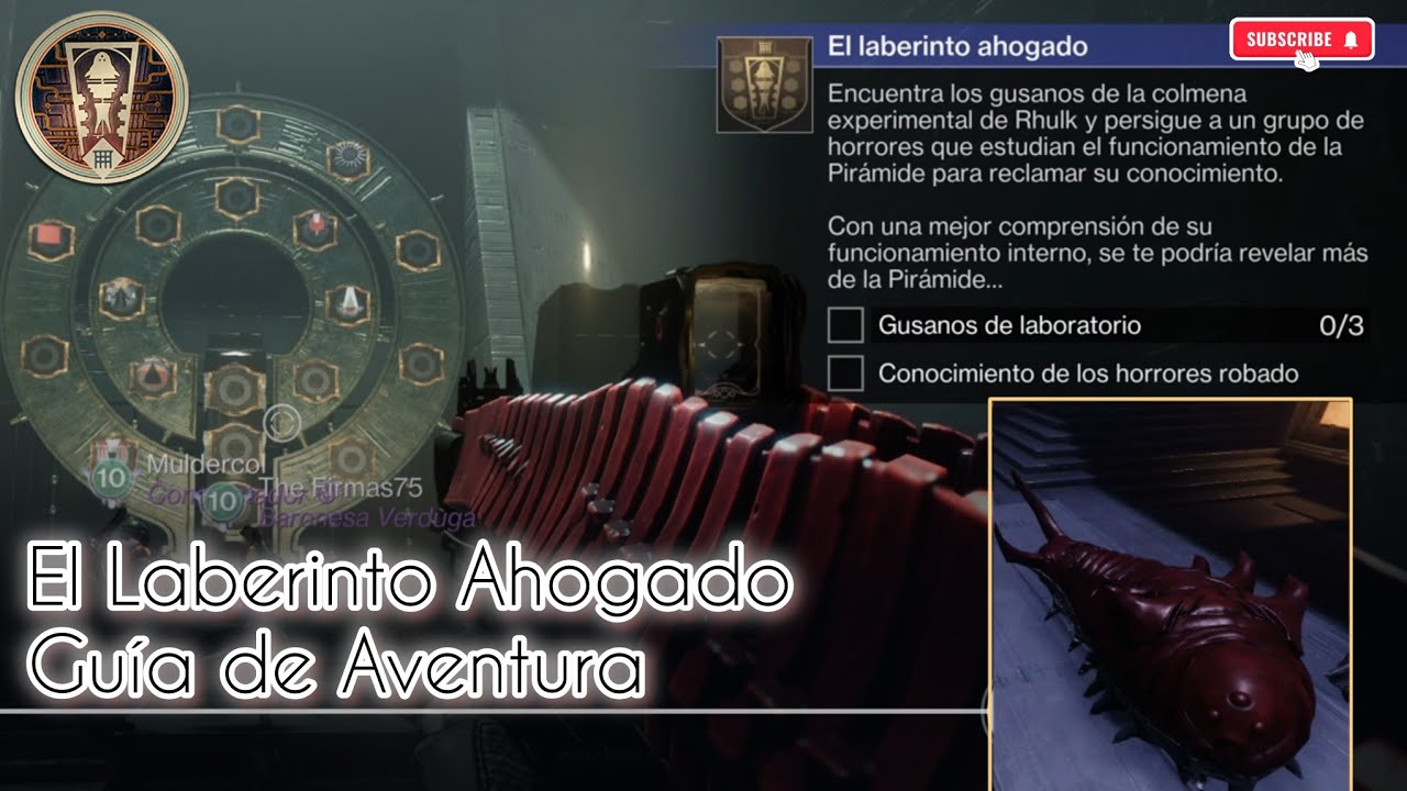 El Laberinto Ahogado [Guía de Aventura] | Pasos 1 al 5 de 11, Doctrina Desgarrada - Destiny 2 Heresy