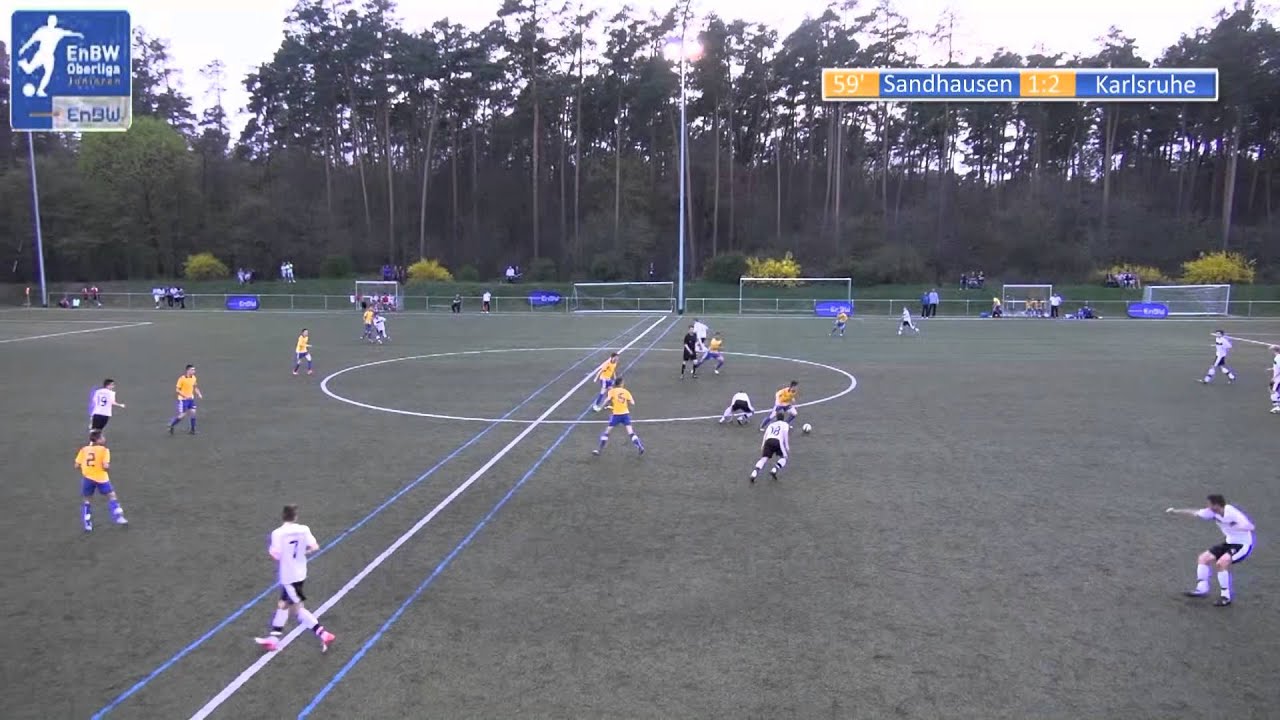 EnBW-Oberliga C-Junioren: SV Sandhausen - Karlsruher SC
