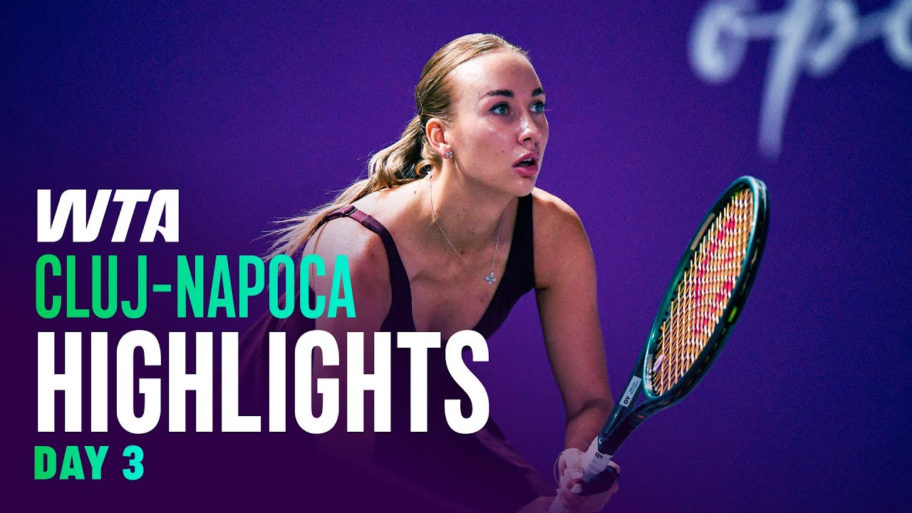 Day 3 in Cluj-Napoca featuring Potapova, Cristian, Wang and more | WTA Match Highlights