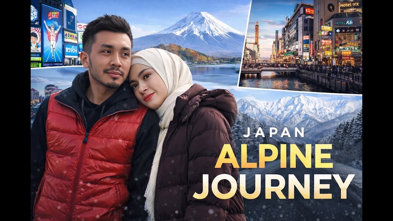 Merentas Jepun - Alpine Journey : Tokyo → Kawaguchiko → Hakuba → Osaka