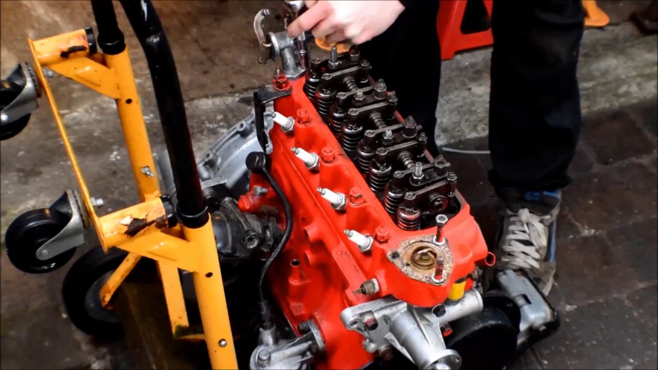 Austin Mini classic 1098/1100 engine strip.