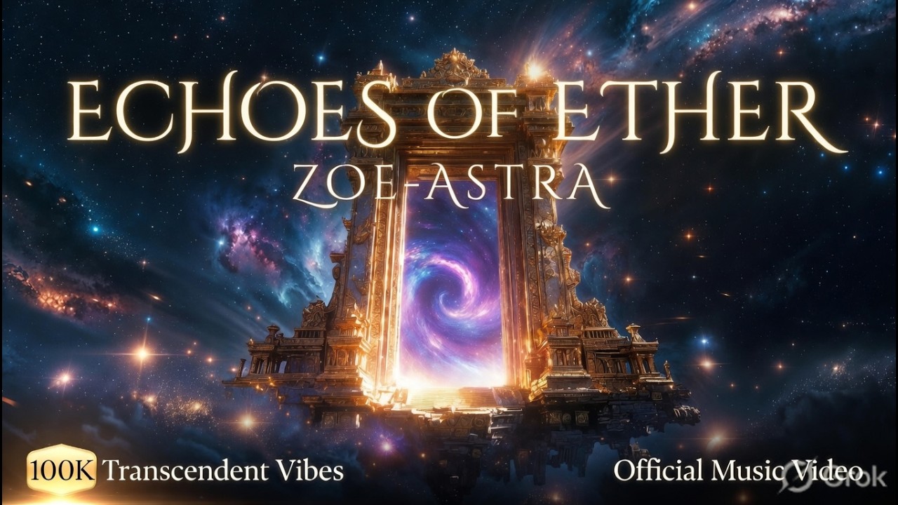 ECHOES OF ETHER - ZOE-ASTRA (Official Music Video) | Devotional Anime Meditation