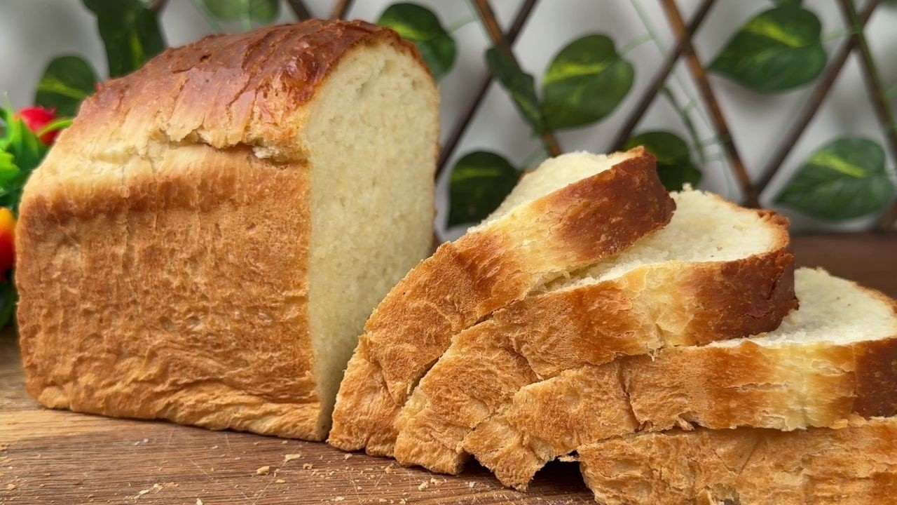 Butter Bread Recipe! No Kneading, Stays Soft for Days
