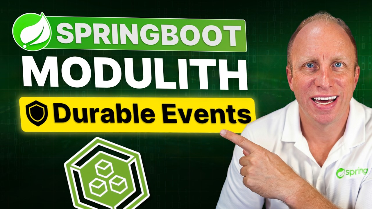 События, пережившие сбои в Spring Modulith