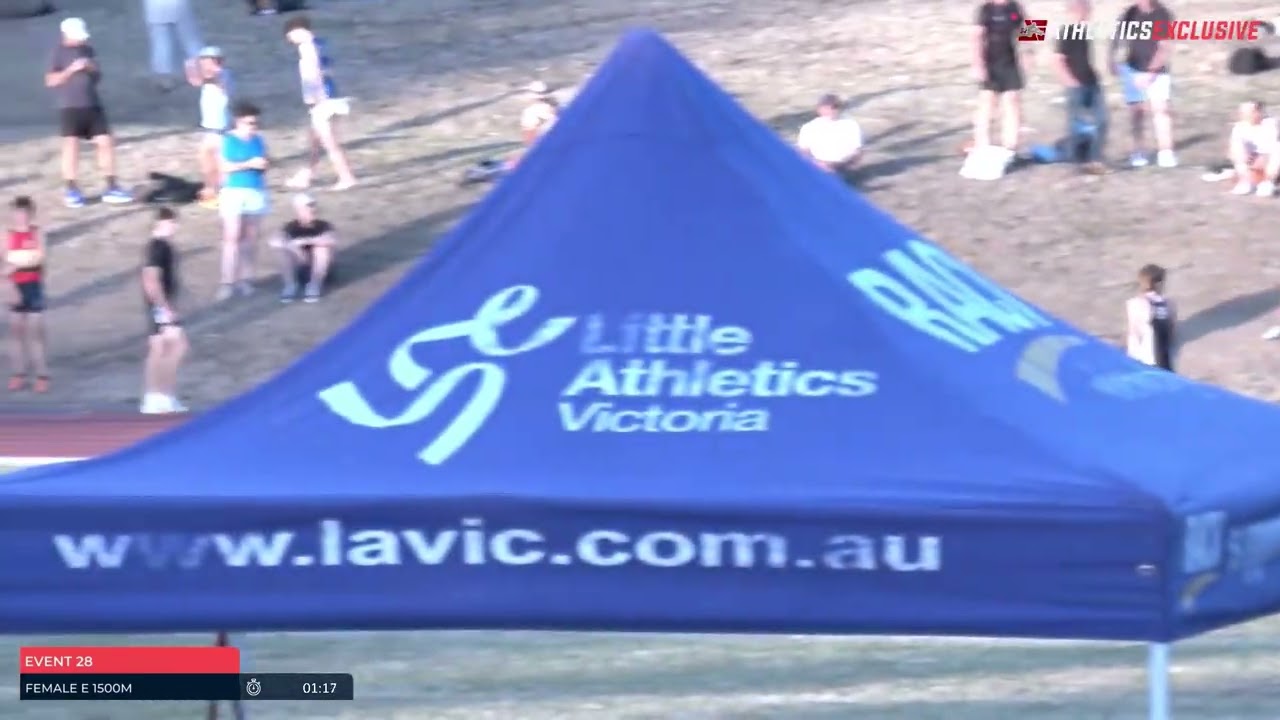 Female E 1500m: 2025-26 Victorian Milers Club - Meet 3
