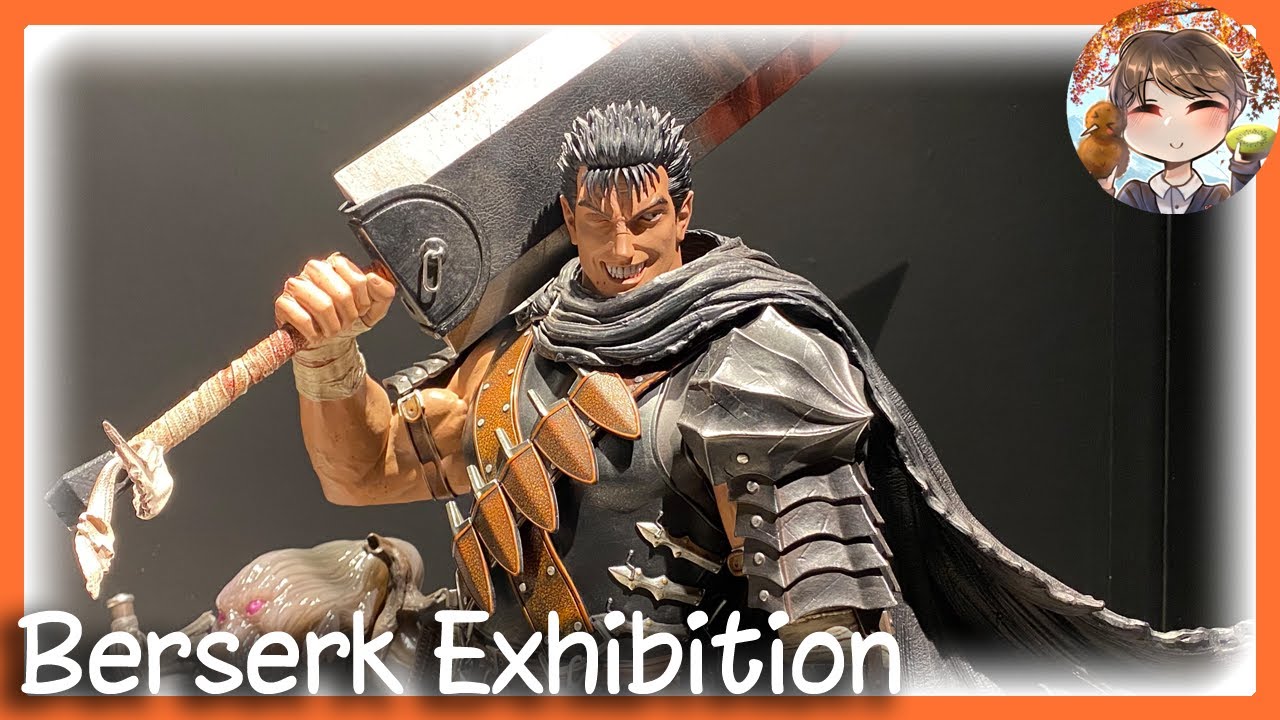 Berserk Exhibition , Osaka, Japan (Figures, Art, Merch Manga Prints and more!) [Kiwi In Japan 250]