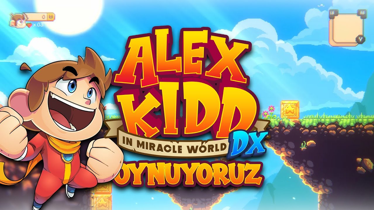Sega'nın Sonic Gelince Pabucunu Dama Attığı Oyun! / Alex Kidd in Miracle World DX Oynuyoruz