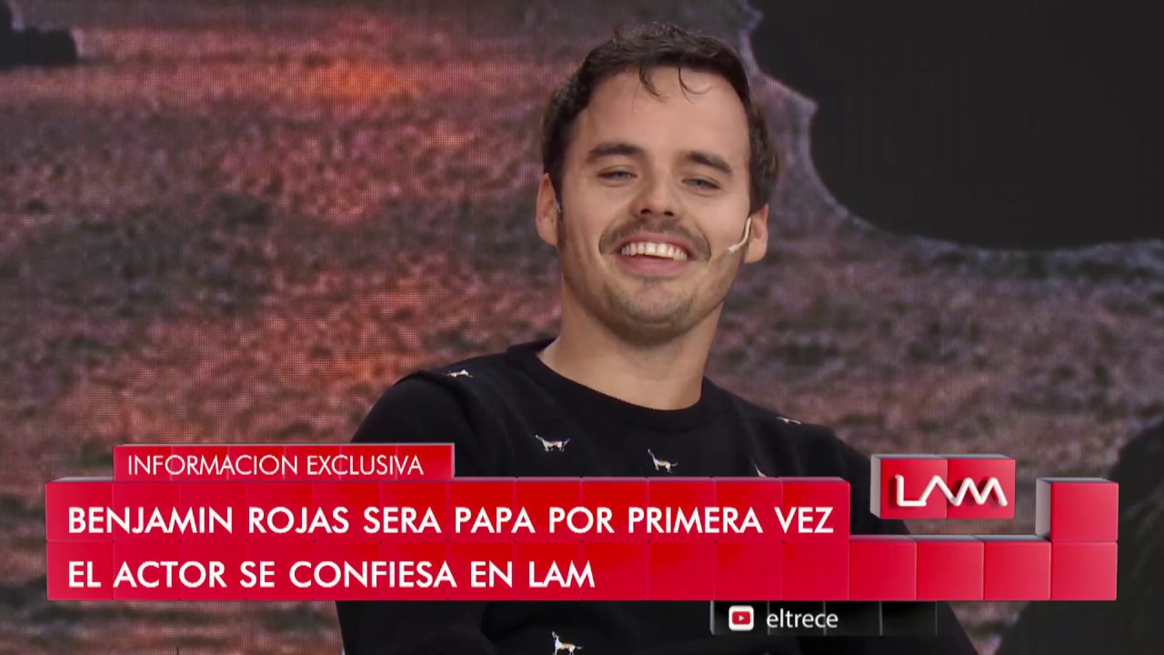 Benjamín Rojas contó cómo se está preparando para la paternidad