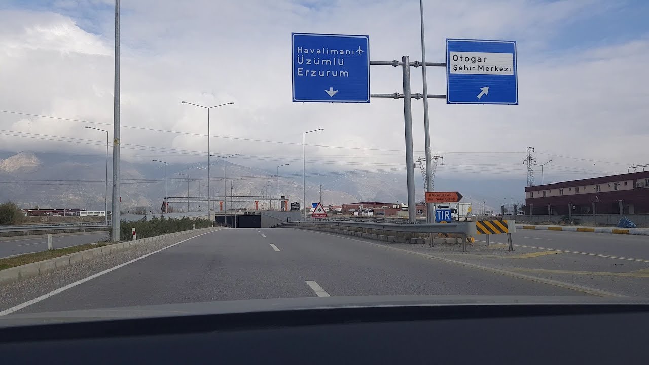 Erzincan çevre yolu 4k