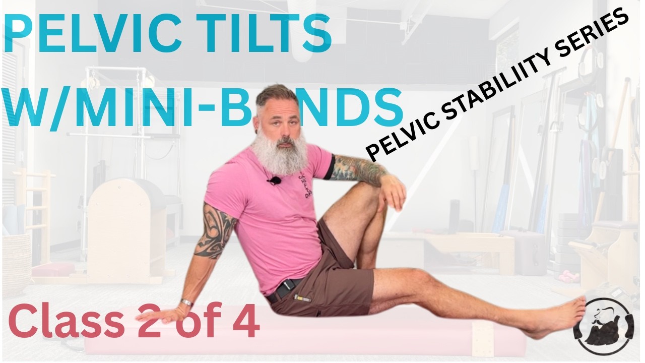PELVICE TILTS IN BRIDGE W/MINI BAND