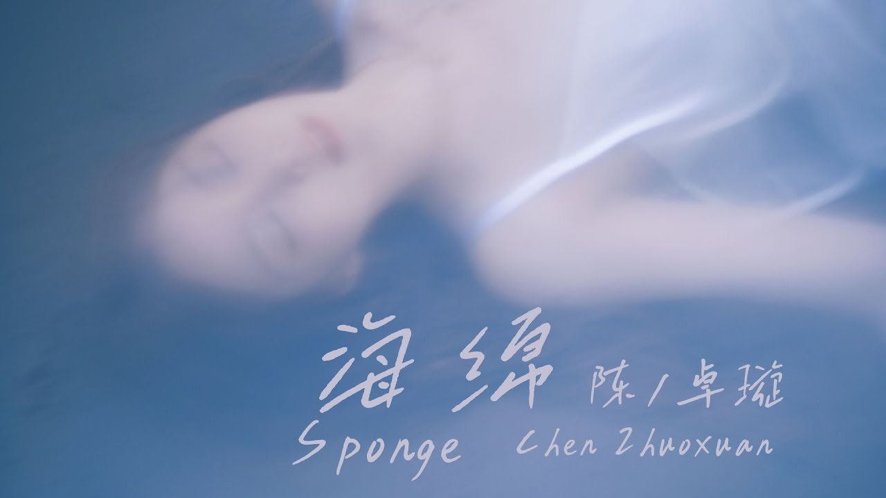 [CC] 陈卓璇 Chen Zhuoxuan - 海绵 Sponge｜动态歌词 Lyrics Video (ZH/EN)｜20250727