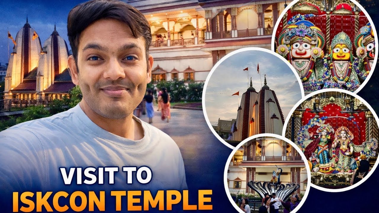 ISKON TEMPLE NVCC PUNE | VLOG