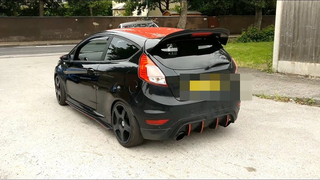 Ford Fiesta 1.0 Litre EcoBoost - 180bhp - KMS Hurricane Exhaust Sounds