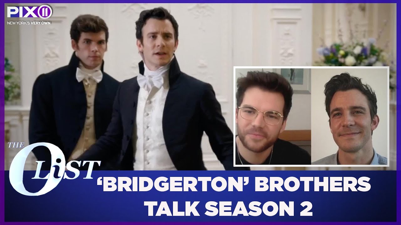 Luke Thompson and Luke Newton talk being a 'Bridgerton' and season 2