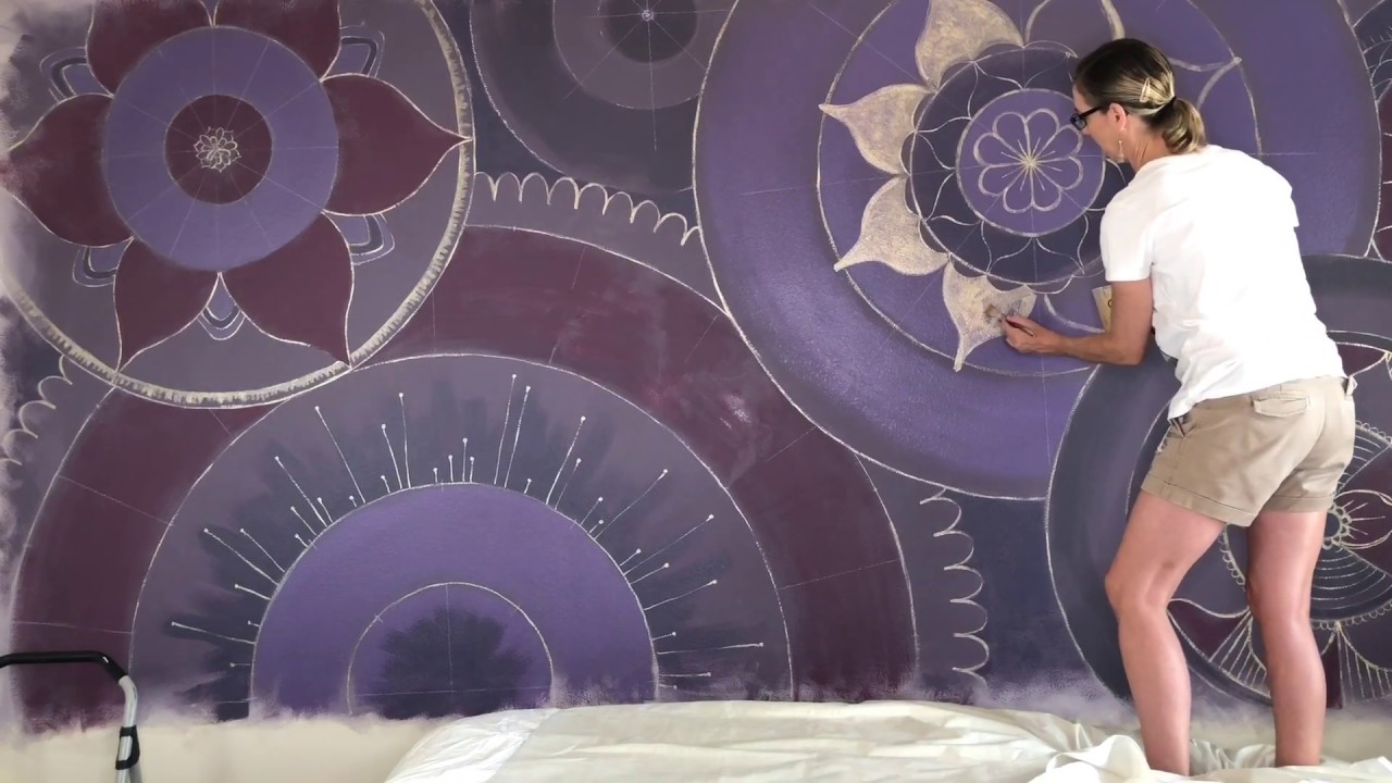 PAINT YOUR BEDROOM WALL: Fun Mural Painting How-To