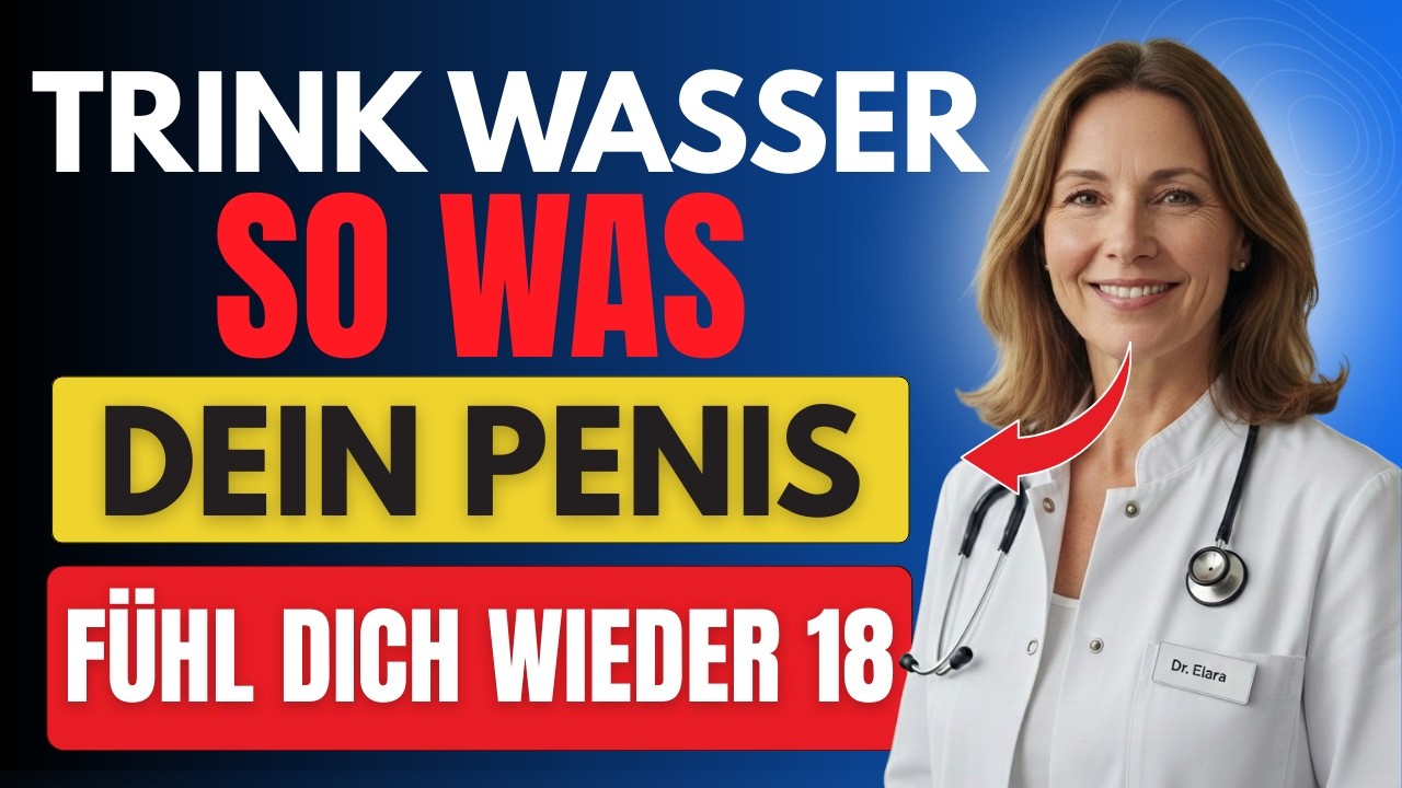 Urologe: Trinken Sie Wasser SO, um Ihre Erektionsfähigkeit nach dem 50. Lebensjahr zu verbessern!