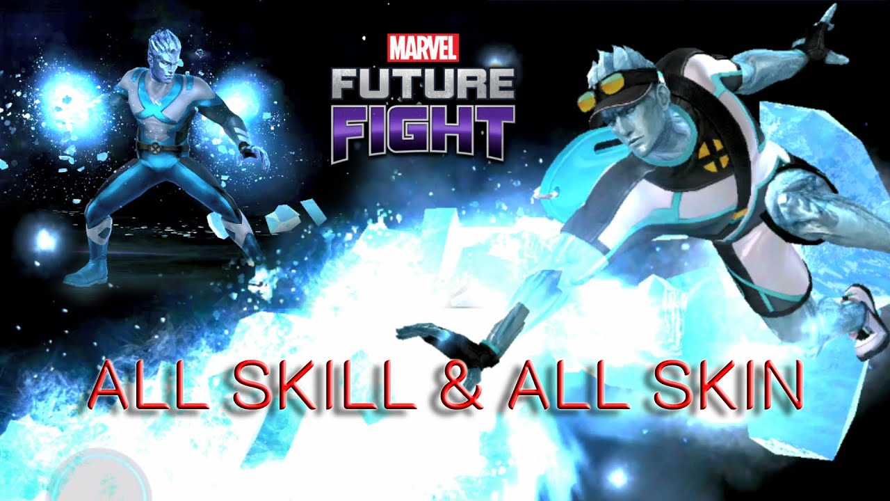 Marvel Future Fight | All skin & skill | ICEMAN 2022
