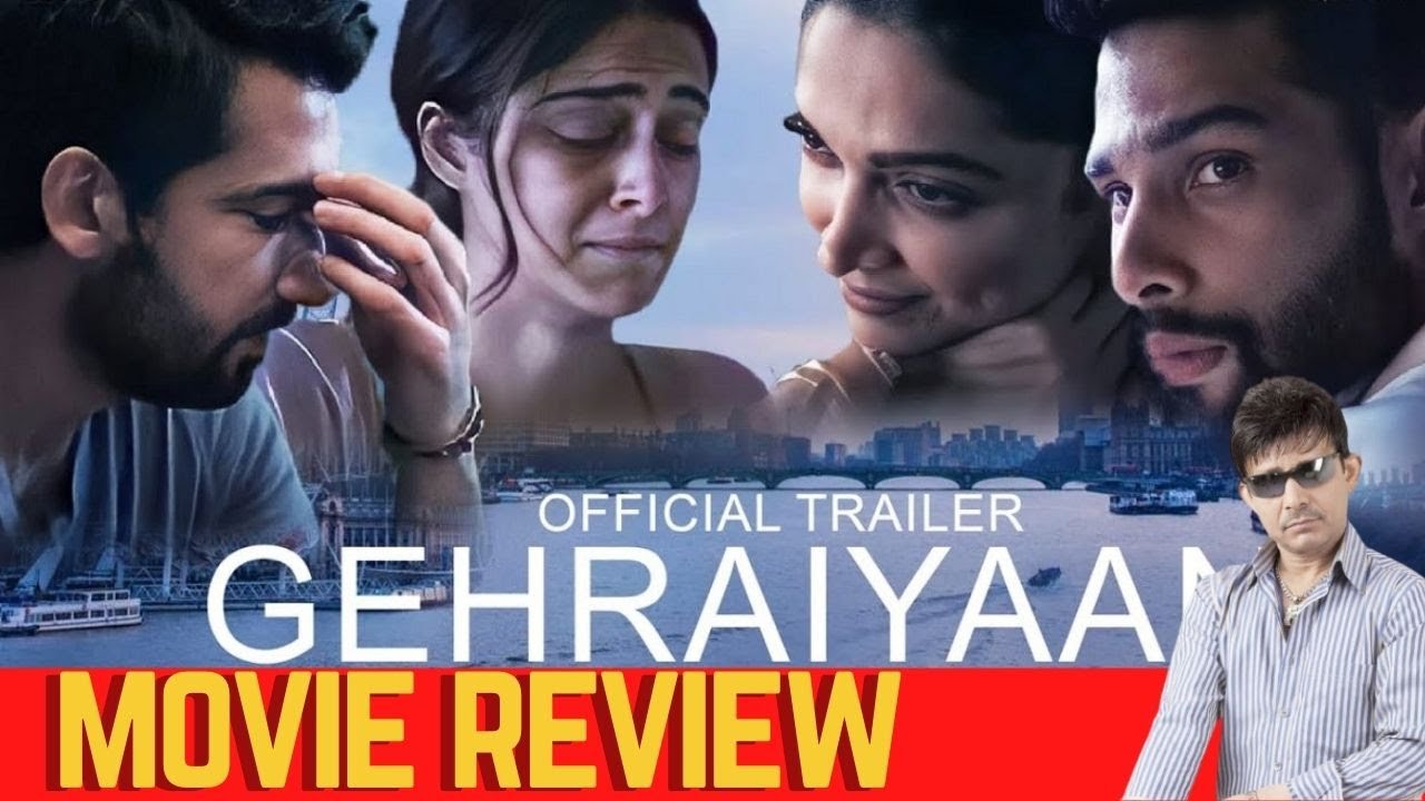 Gehraiyaan Movie Review by KRK! #krkreview #bollywood #latestreviews #film #review