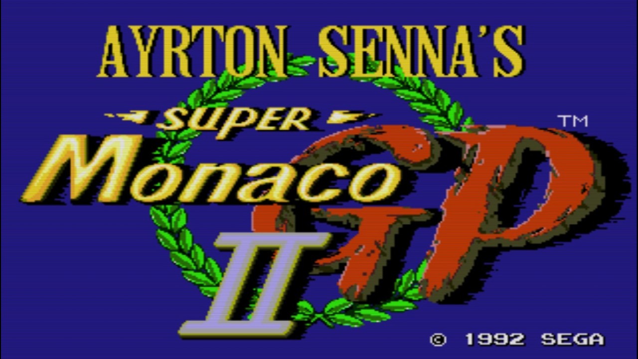 Ayrton Senna's  Super Monaco GP II  Senna GP Áustria mais um teste para a super licença .