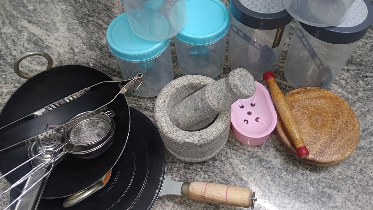 Bangalore style normal basic needs for kitchen