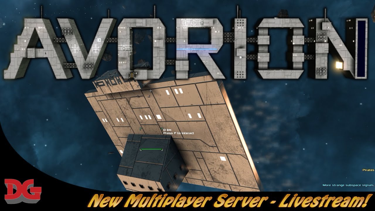 Avorion ► The Alliance Update! ► Live Streaming in the New Dedicated Server!