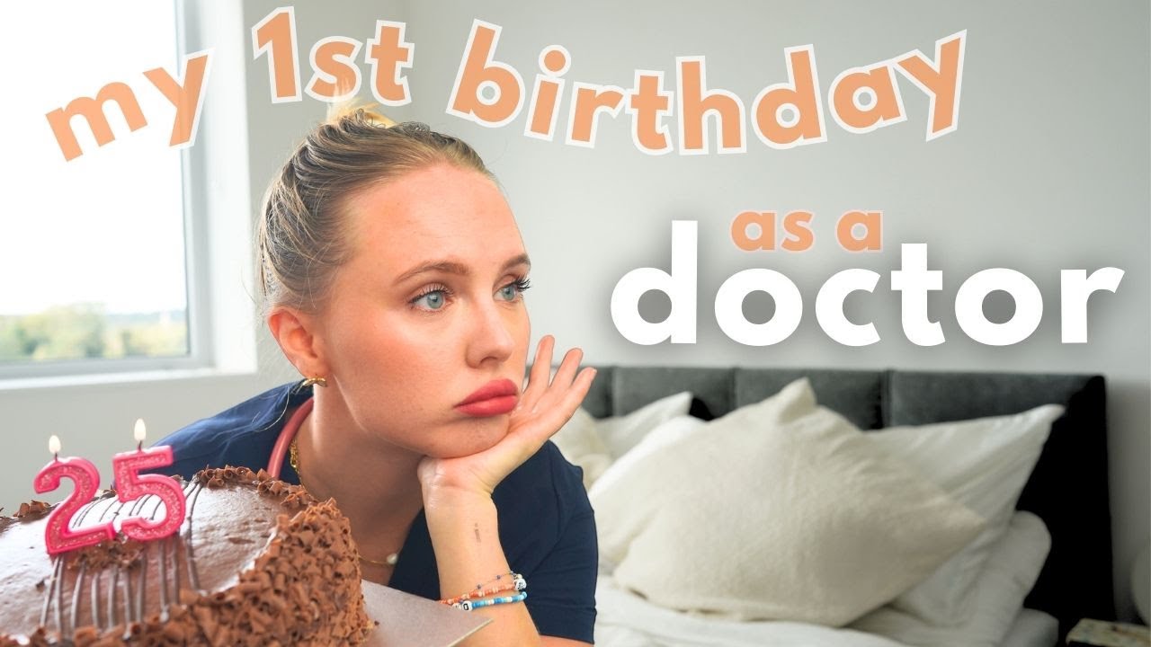 MY BIRTHDAY AS A NEWLY GRADUATED DOCTOR (vlog) | Waking Up Alone & Working in the Hospital